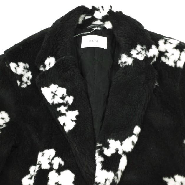 新品 SAINT MICHAEL x DENIM TEARS セントマイケル 24AW DT_FUR COAT