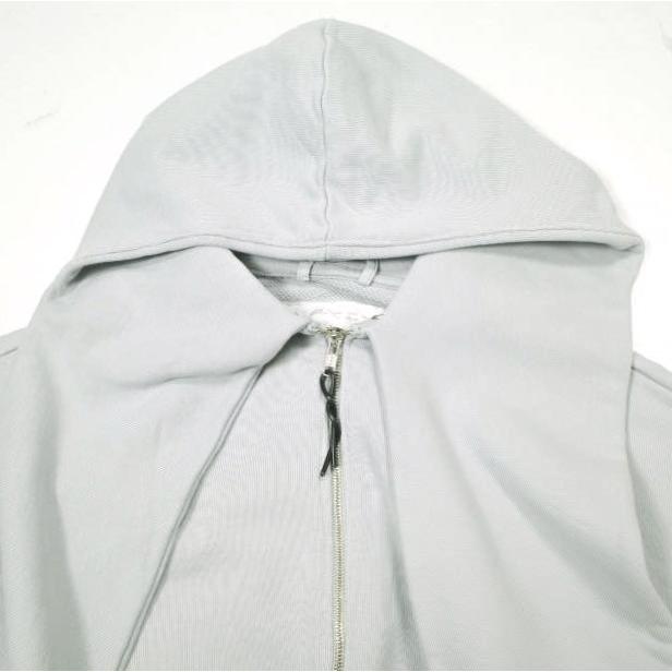 新品 CAMIEL FORTGENS カミエルフォートヘンス 24AW SCARF HOODIE スカーフ付き ジップアップパーカー CF.18.02.02.01 S GREY 定価75,900円 |  | 04