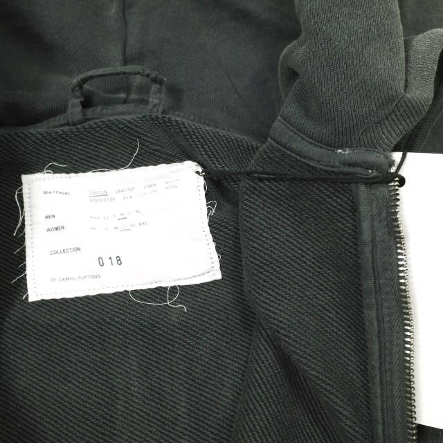 新品 CAMIEL FORTGENS カミエル フォートヘンス 24AW SCARF HOODIE スカーフ付き ジップアップパーカー CF.18.02.02.01 M BLK 定価75,900円 |  | 08