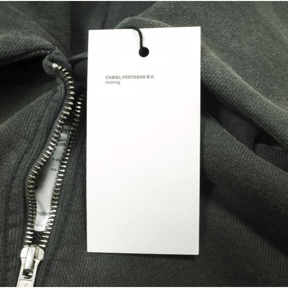 新品 CAMIEL FORTGENS カミエル フォートヘンス 24AW SCARF HOODIE スカーフ付き ジップアップパーカー CF.18.02.02.01 S BLK 定価75,900円 |  | 03