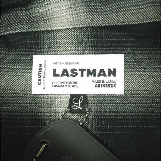 新品 LASTMAN ラストマン 25SS 日本製 OMBRE PLAID WESTERN SHIRTS オンブレチェックウエスタンシャツ 251LM-SH03 L BLACK 定価77,000円 |  | 05