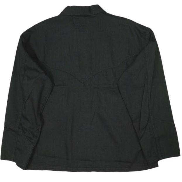 新品 LASTMAN x The Letters ラストマン レターズ 25SS WESTERN ZIP JACKET ウエスタンジップジャケット 251LM-JK01 L BLACK 定価99,000円 |  | 01
