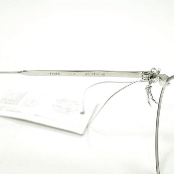 新品 EYEVAN アイヴァン 日本製 PICOTA 46 S-C ボストンメガネ 46□21