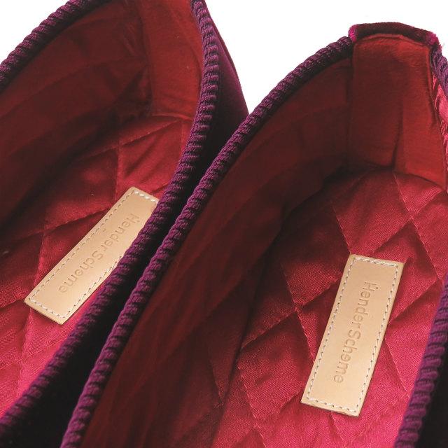 エンダースキーマ Hender Scheme velvet fabre ペルベット エンダースキーマ Hender Scheme velvet fabre ペルベット