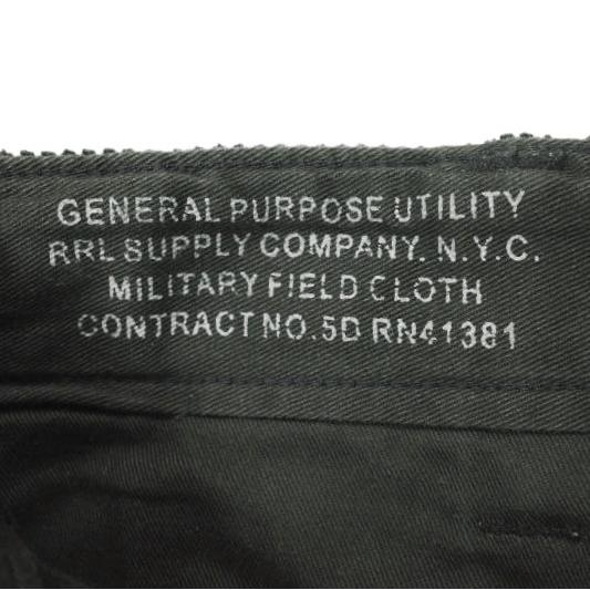 RRL ダブルアールエル CORDUROY OFFICERS TROUSER コーデュロイ