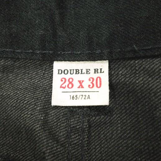 RRL ダブルアールエル USA製 Vintage 5Pocket Black On Jean