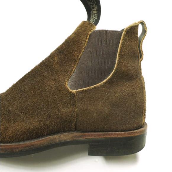 RRL スエードシューズ RRL ダブルアールエル Roughout Suede Congress Boot ラフアウト