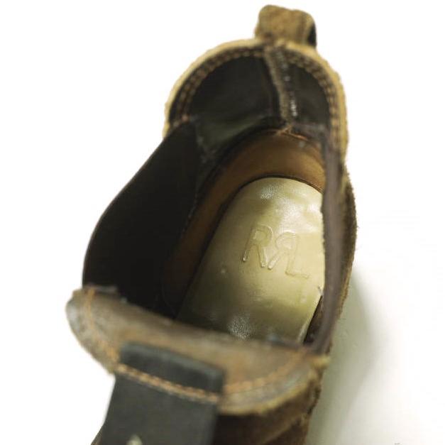 RRL ダブルアールエル Roughout Suede Congress Boot ラフアウト