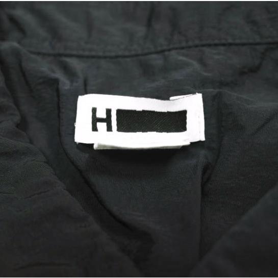 H BEAUTY＆YOUTH エイチ ビューティーアンドユース 24AW ナイロンワッシャーレギュラーカラーシャツ 1211-186-8286 L NAVY 長袖 LIMONTA |  | 03