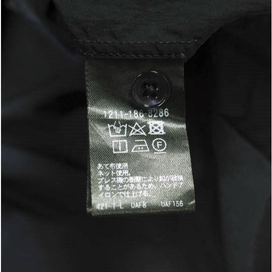 H BEAUTY＆YOUTH エイチ ビューティーアンドユース 24AW ナイロンワッシャーレギュラーカラーシャツ 1211-186-8286 L NAVY 長袖 LIMONTA |  | 06