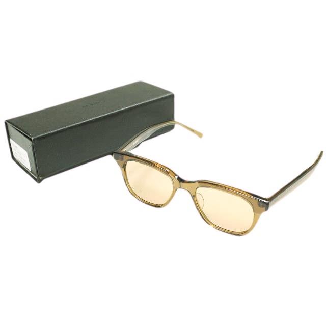 BLANC.. ブラン 日本製 B0026 MAP ウェリントンサングラス Lt.Brown/Lt.Brown 49□19-145 ユニセックス 眼鏡 メガネ g23182 |  | 02