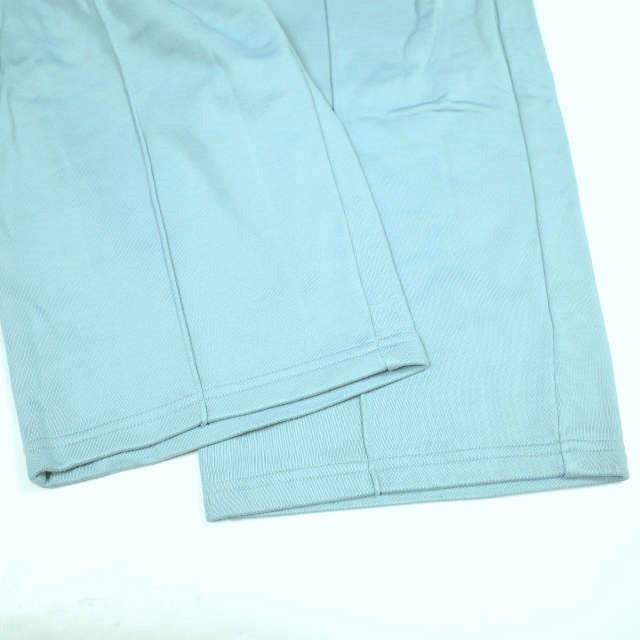 KEBOZ ケボズ NYLON/COTTON PILE PIN TUCK PANTS ナイロンコットン パイルピンタックパンツ KBZFW22PT065 M SKY BLUE イージー スウェット |  | 05