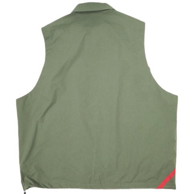PHINGERIN フィンガリン 24SS 日本製 FLOAT POCKETS ZIP VEST フロートポケット リップストップ ジップベスト PD-241-JK-111 XL Olive |  | 01