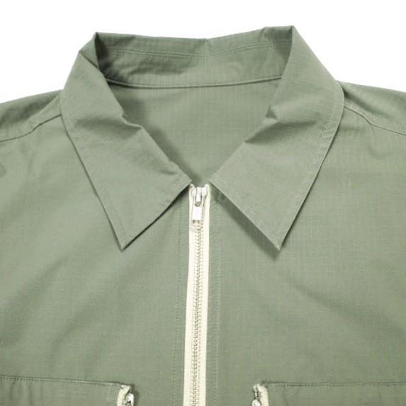 PHINGERIN フィンガリン 24SS 日本製 FLOAT POCKETS ZIP VEST フロートポケット リップストップ ジップベスト PD-241-JK-111 XL Olive |  | 02