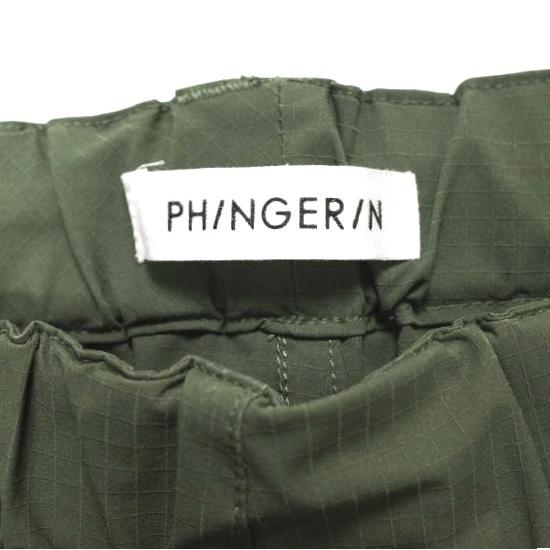 PHINGERIN フィンガリン 24SS 日本製 POCKETS SHORTS リップストップ ポケットショーツ PD-241-SBT-011 L Olive イージー ショートパンツ |  | 02