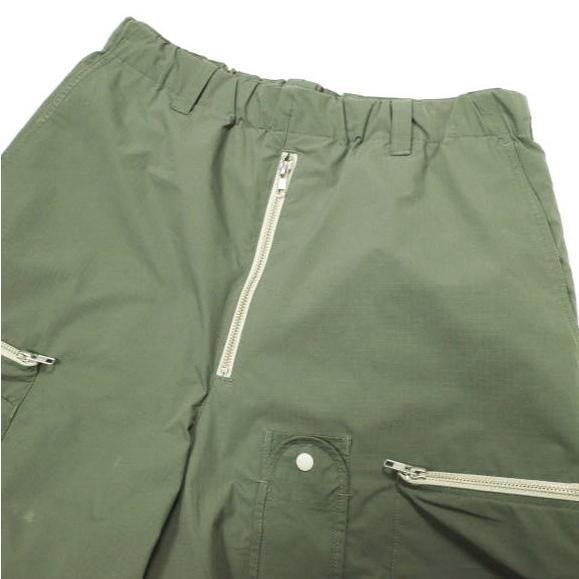 PHINGERIN フィンガリン 24SS 日本製 POCKETS SHORTS リップストップ ポケットショーツ PD-241-SBT-011 L Olive イージー ショートパンツ |  | 03