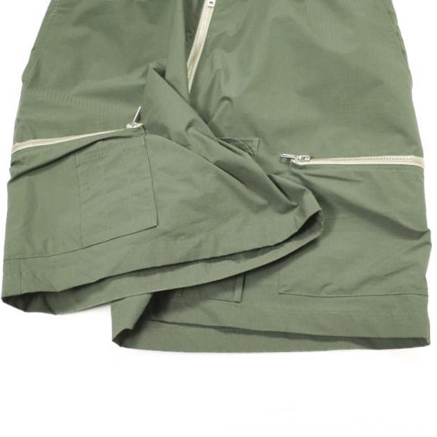 PHINGERIN フィンガリン 24SS 日本製 POCKETS SHORTS リップストップ ポケットショーツ PD-241-SBT-011 L Olive イージー ショートパンツ |  | 04