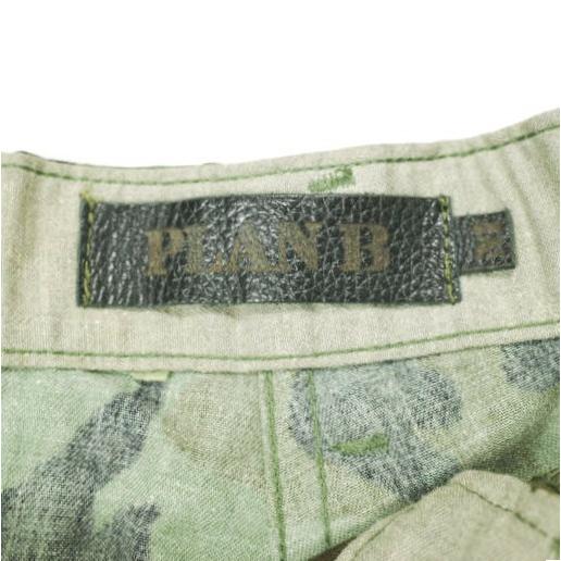 PLAN B プランビー 24SS REMAKE CAMO CROPPED CARGO PANTS リメイクカモフラージュクロップドパンツ M Olive 定価33,000円 REBELLE DE LUXE |  | 03