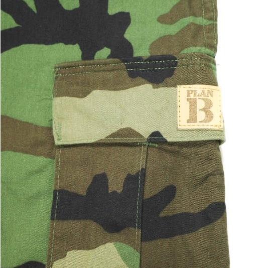 PLAN B プランビー 24SS REMAKE CAMO CROPPED CARGO PANTS リメイクカモフラージュクロップドパンツ M Olive 定価33,000円 REBELLE DE LUXE |  | 06