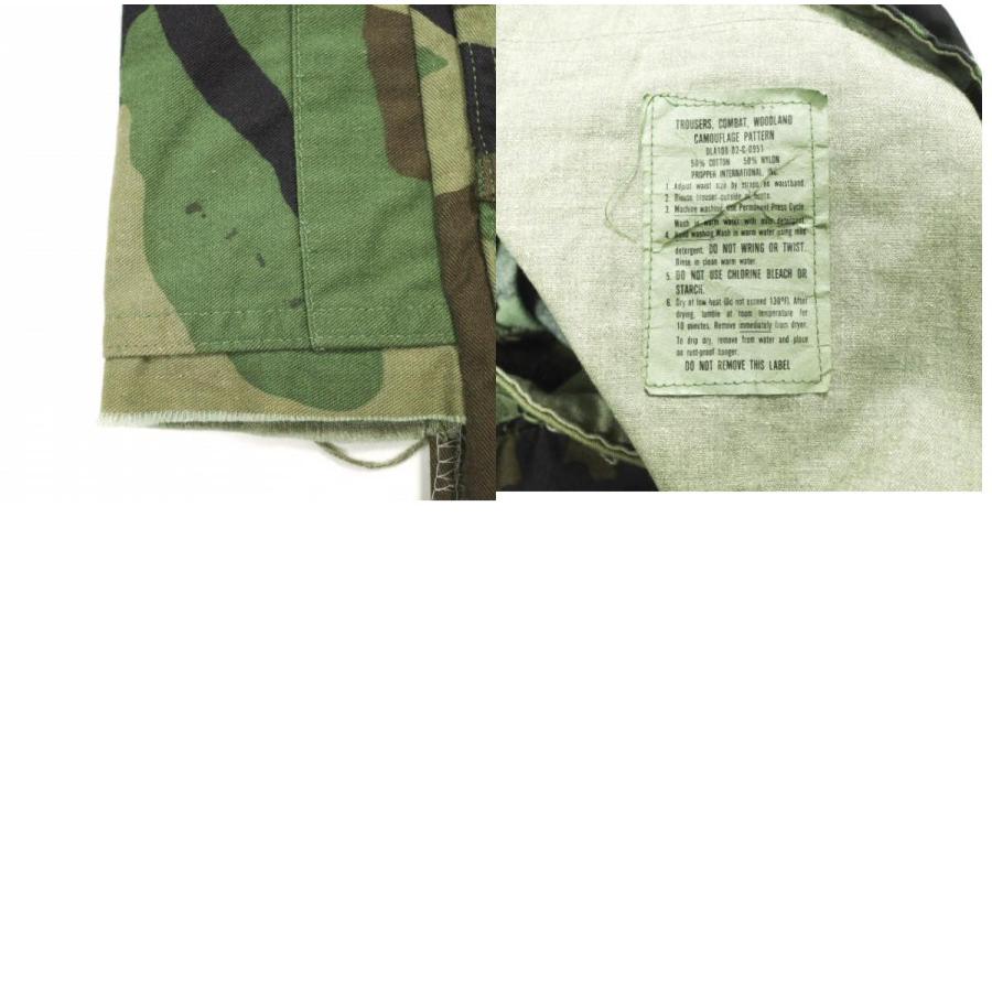 PLAN B プランビー 24SS REMAKE CAMO CROPPED CARGO PANTS リメイクカモフラージュクロップドパンツ M Olive 定価33,000円 REBELLE DE LUXE |  | 09