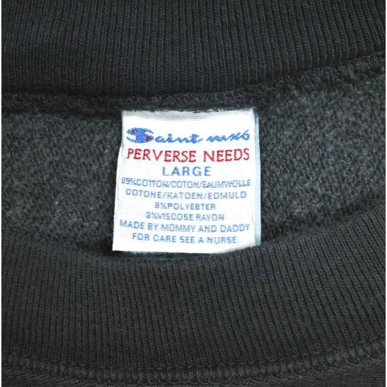 SAINT MICHAEL セントマイケル 24AW CREW SWEAT / MX ロゴプリント