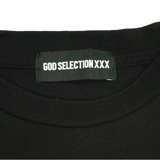 未使用　ゴッドセレクションxxx ロゴ　ブラック GOD SELECTION XXX x FRAGMENT DESIGN ゴッドセレクション