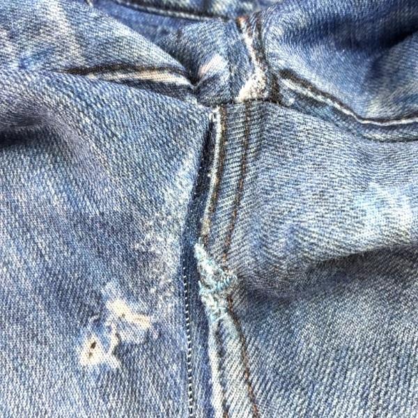 1piu1uguale3 ウノピュウノウグァーレトレ 日本製 TRANSFER TAPERED SWEAT PANTS 転写デニムスウェットパンツ MRP114 PCT006 IV(M) Indigo |  | 06