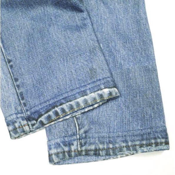 1piu1uguale3 ウノピュウノウグァーレトレ 日本製 TRANSFER TAPERED SWEAT PANTS 転写デニムスウェットパンツ MRP114 PCT006 IV(M) Indigo |  | 07