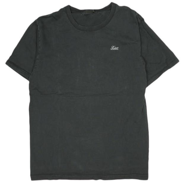 GOD SELECTION XXX ゴッドセレクション トリプルエックス 日本製 Logo Embroidered Tee ワンポイント刺繍クルーネックTシャツ XL ブラック | 