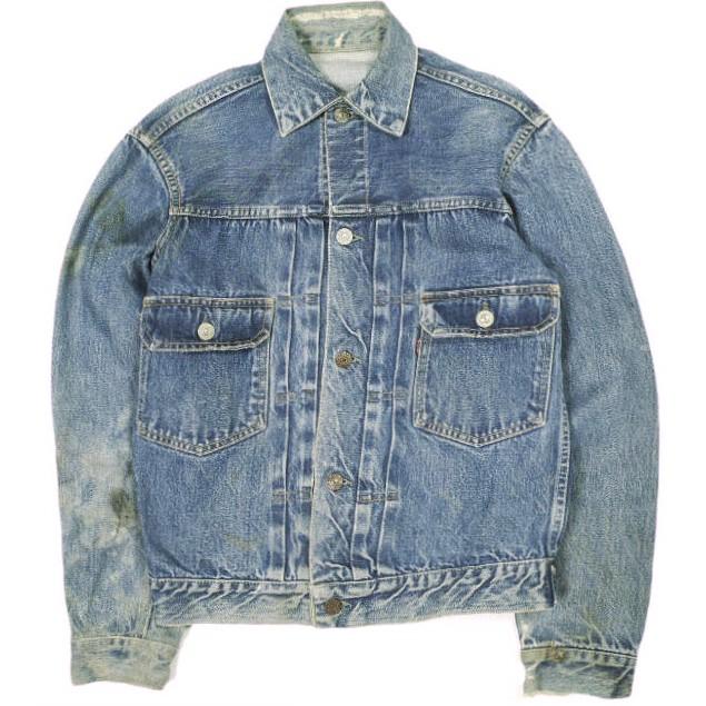 Levi's リーバイス 50s 507XX 両面タブ ビッグE 均等V 裏刻印17 2nd