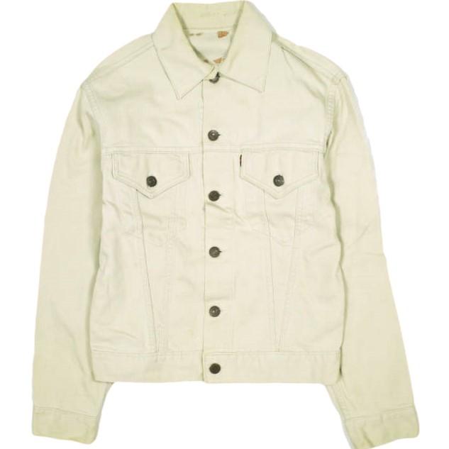 Levis リーバイス 60s 941B PIQUE TRUCKER JACKET 3rd ピケトラッカージャケット 生成り 両面タブ ビッグE 均等V ヴィンテージ 1960s Levi's リーバイス 60s 941B PIQUE TRUCKER JACKET 3rd ピケトラッカー