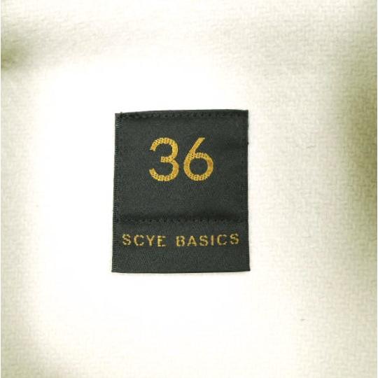 SCYE BASICS サイベーシックス 日本製 ウールメルトン ダッフルコート 5218-73543 36 IVORY アウター g23320 |  | 02
