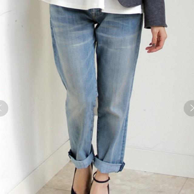 CURRENT ELLIOTT カレントエリオット アメリカ製 THE BOYFRIEND DENIM ボーイフレンドデニムパンツ 1514-399-2156 24 インディゴ ジーンズ |  | 02