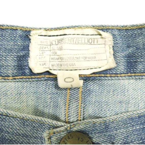 CURRENT ELLIOTT カレントエリオット アメリカ製 THE BOYFRIEND DENIM ボーイフレンドデニムパンツ 1514-399-2156 24 インディゴ ジーンズ |  | 03