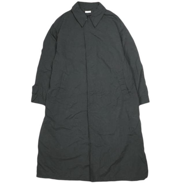 Steven Alan スティーブンアラン OVERSIZE RAIN BALMACAAN COAT アメリカ海軍 ナイロンステンカラーコート 8125-186-0703 L BLACK g23330 | 