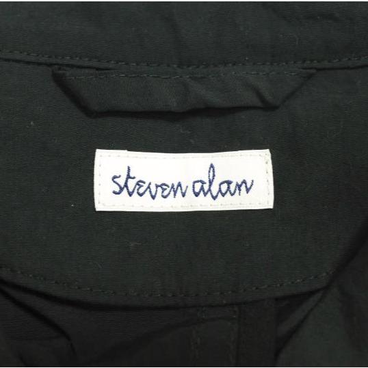 Steven Alan スティーブンアラン OVERSIZE RAIN BALMACAAN COAT アメリカ海軍 ナイロンステンカラーコート 8125-186-0703 L BLACK g23330 |  | 03