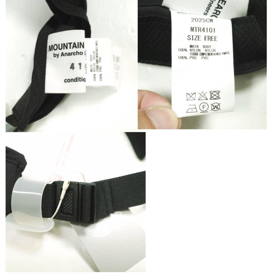新品 MOUNTAIN RESEARCH マウンテンリサーチ 25SS 日本製 Sun Visor サンバイザー MTR4101 Free Black Bitter Sweet Symphony 帽子 g23335 |  | 09
