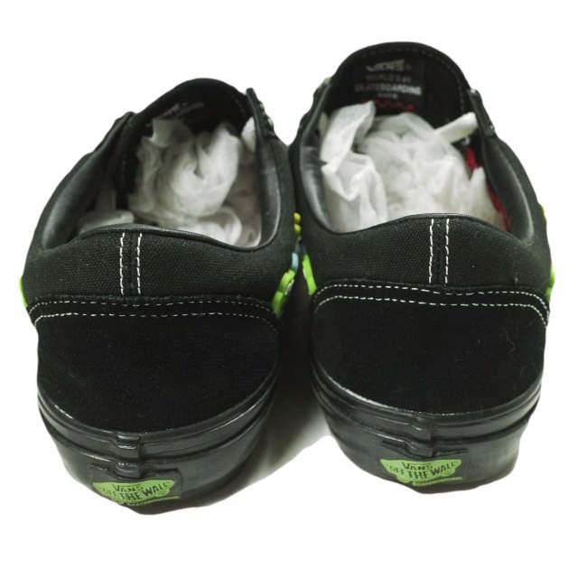 VANS x FROG SKATEBOARDS バンズ フロッグスケートボード 別注 SKATE OLD SKOOL オールドスクール US10.5(28.5cm) BLACK スニーカー g23343 |  | 03
