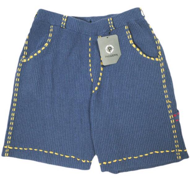 PHINGERIN フィンガリン 25SS PG1 BEACH SHORTS ハンドステッチニット ビーチショーツ PD-251-KN-BT-101 Free NAVY ショートパンツ g23351 | 