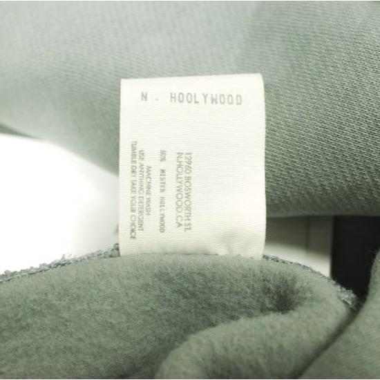 新品 N.HOOLYWOOD TPES エヌハリウッド 25AW HOODED SWEATSHIRT US軍 PFU スウェットプルオーバーパーカー 9252-CS80 pieces 40 GRAY |  | 07