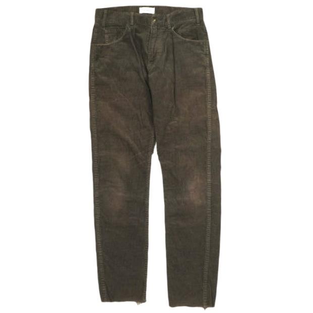 FIRE SERVICE ファイヤーサービス ストレッチカットオフコーデュロイパンツ 7441606 28 BROWN スキニー ジップフライ 5P BEAUTY＆YOUTH | 