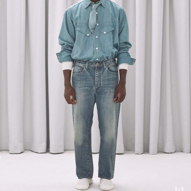 Unlikely アンライクリー 24SS 日本製 Time Travel Jeans 1977 Wash