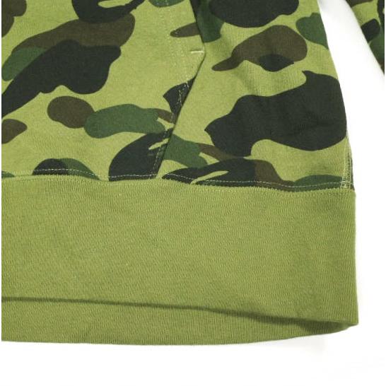 新品 A BATHING APE ア ベイシング エイプ 1ST CAMO SHARK FULL ZIP HOODIE カモフラージュ シャークパーカー 001ZPI201004M L GREEN |  | 05