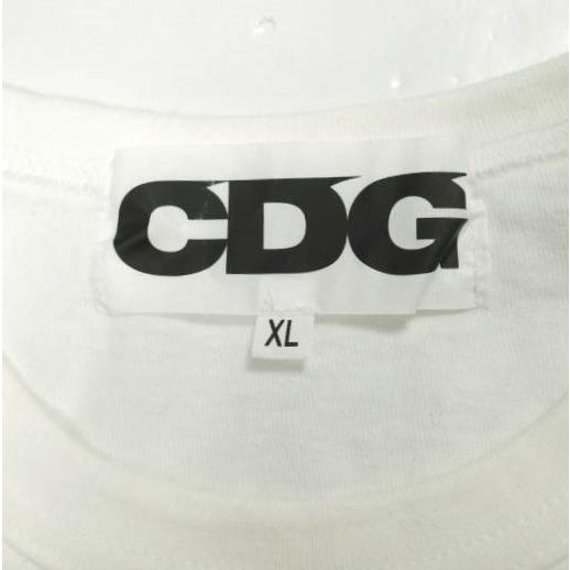 CDG x STUSSY COMME des GARCONS コムデギャルソン ステューシー 19SS CROWN LOGO TEE ロゴプリントTシャツ SZ-T016 XL ホワイト 半袖 |  | 02