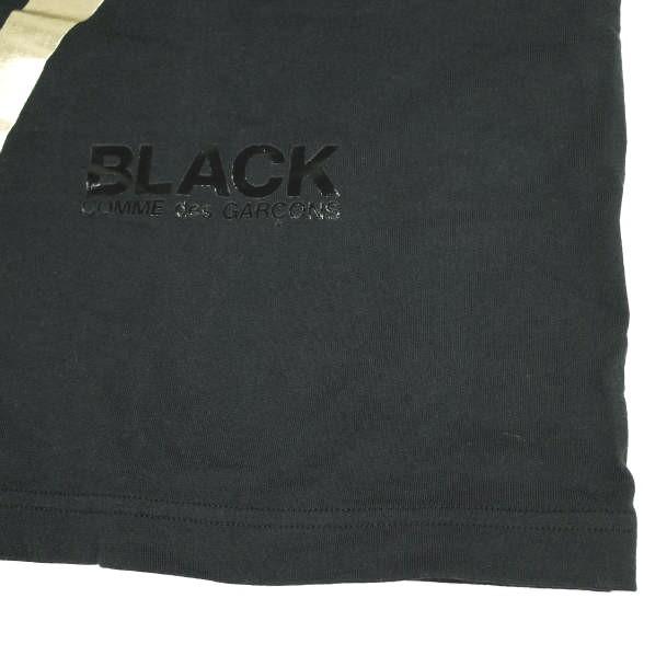 BLACK COMME des GARCONS x NIKE ブラックコムデギャルソン ナイキ 19SS 別注 綿天竺プリントTシャツ CT2016-010 L ブラック スウォッシュ |  | 05