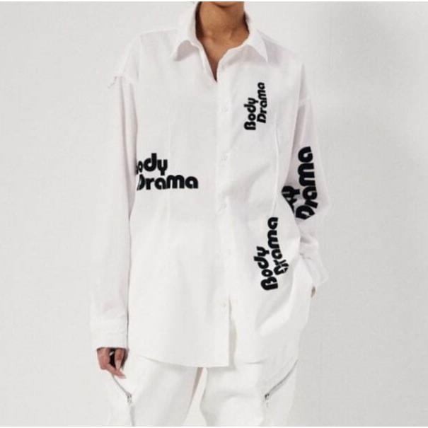 ALMOSTBLACK オールモストブラック 22AW 日本製 Body Drama カットオフドレスシャツ 22AW-SH03 1 WHITE 長袖 トップス g23394 |  | 02