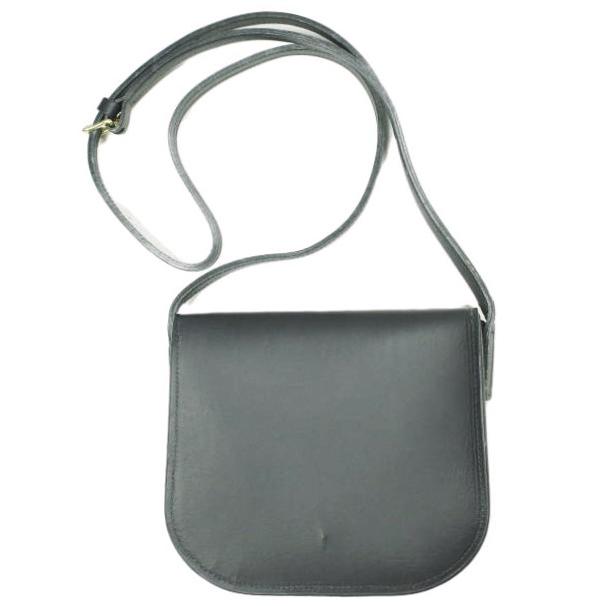 MIMI BERRY ミミベリー イギリス製 Francis ベジタブルタンニンレザー ショルダーバッグ BLACK カバン g23404 |  | 01