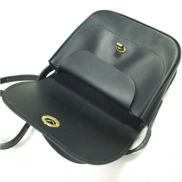 MIMI BERRY ミミベリー イギリス製 Francis ベジタブルタンニンレザー ショルダーバッグ BLACK カバン g23404 |  | 04