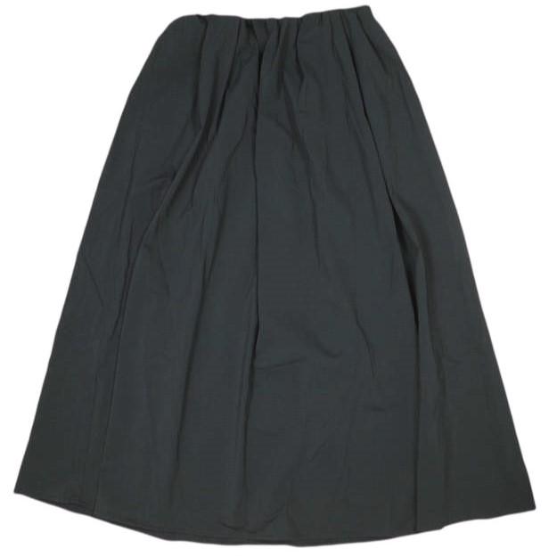新品 Ballsey ボールジィ 24SS 日本製 ラッシュストレッチ タックギャザースカート 11-05-42-05532 36 BLACK TOMORROWLAND ボトムス g23407 | 