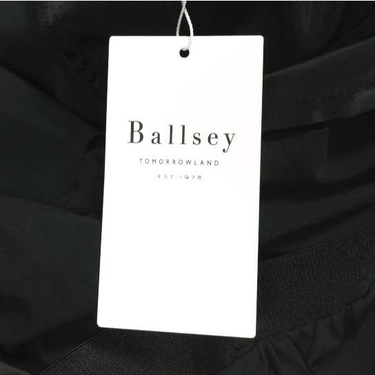 新品 Ballsey ボールジィ 24SS 日本製 ラッシュストレッチ タックギャザースカート 11-05-42-05532 36 BLACK TOMORROWLAND ボトムス g23407 |  | 03